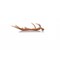 Homeroots 12in Brown Antler Resin Serving Tray 364254 - alternate 7