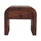 Homeroots 16" Brown Solid Wood One Drawer Nightstand 651738 - alternate 1