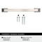 Amerock Incisive 5-1/16 inch (128mm) Center-to-Center Satin Nickel Cabinet Pull, 10PK 10VMP37122G10 - alternate 4