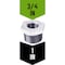 B & K STZ Industries 1 in. MIP each X 3/4 in. D FIP Galvanized Malleable Iron Hex Bushing 311UPB-134 - alternate 7