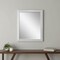 Homeroots 32" Silver Framed Accent Mirror 632837 - alternate 6