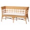 Bali & Pari Oxford Bohemian Light Honey Rattan 2-Piece Dining Nook Bench Set 258-14174-14175-ZORO - alternate 9