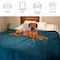 Lavish Home Waterproof Blanket King-Size Blanket for Kids, Pets, & Outdoors Throw for Bed, Couch, Chair & Car HT-THROW3-GRN - alternate 6