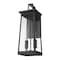 Homeroots Alden 2-Light Matte Black Wall Light 398456 - alternate 7