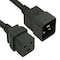 Sanoxy 2ft 12 AWG 20A 250V Heavy Duty Power Cord IEC320 C20 to IEC320 C19 SNX-CBL-LDR-PW121-1202 - alternate 1