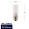 Bulbrite Pack of 4Halogen Double Envelope T10 Medium Screw Base E26 Light Bulbs, 250 Watt, Frost, 4PK 860768 - alternate 8