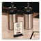 Deflecto Tabletop Sign and Menu Holder, 8.5 x 11 Insert, Clear with Black Frame 4430 - alternate 6