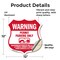 Signmission No Parking Without Permit Shield Sign Wa, 12 Inch X 12 Inch, Vinyl Decal SHI-D-12-398 - alternate 4