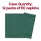 Smarty Had A Party Durable Hunter Green Paper Dinner Napkins, 600PK 673124B-CASE - alternate 8