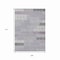 Homeroots 9' X 12' Lavender Gray And Ivory Floral Washable Indoor Outdoor Area Rug 617510 - alternate 8