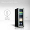 Tcl 1.24 Cu. Ft. 33-Can Beverage Cooler, Digital Controls, LED Light, Glass Door, Stainless Steel TRV033FAS - alternate 8