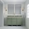 James Martin Vanities Brittany 60" Double Vanity, Smokey Celadon, w/ 3 CM Tajnar Eclos Top w/FreePower Wireless Charger 650-V60D-SC-FTJR - alternate 9