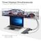 Siig USB-C MULTIPORT DOCKING, MST DOCKNG STATION TRIPLE VIDEO, SINGLE 4K, HDMI, DISPL JU-DK0E11-S1 - alternate 10