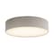 Afx Ashland LED Flush Mount - 12in Dia. - Grey Linen ALDF12LAJUDGY - alternate 1