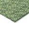 Homeroots 8' X 10' Green Blue And Ivory Polka Dot Washable Indoor Outdoor Area Rug 599037 - alternate 9