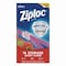 Ziploc Slider Storage Bags, Quart, 5.88in x 1.88in x 7.88in, Clear, 76PK 316490 - alternate 4