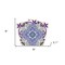 Homeroots 8" X 8" Vintage Purple And Taupe Mosaic Peel And Stick Removable Tiles 390882 - alternate 4