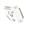 Global Door Controls GLC Series Light-Duty Commercial/Residential Cylindrical Knob, Grade 3 Passage in Brushed Chrome GLC-5110B-626 - alternate 10