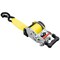 Mytee Products 4 Pk 2inx9.2ft Bolt on Yellow Retractable Ratchet Straps for Cargo - Coated S Hook Auto Retract, 4PK RS210R-BOx4 - alternate 9