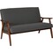 Ave 6 Loveseat, 29" x 32", Upholstery Color: Charcoal DVS52-K26 - alternate 1