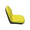 Uni Pro John Deere 124 Bucket Seat, Yellow Vinyl 8019 - alternate 9