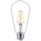 Signify Vintage 40W Equivalent Soft White ST19 Medium LED Decorative Light Bulb, 2PK 564856 - alternate 5