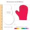 Freshcut Crafts Punch Out Paper Cutouts, Winter Shapes, 120-Piece Set 850054391285 - alternate 5
