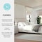 Martha Stewart Britta King Upholstered Platform Bed w/Rounded Headboard, Piped Detailing/Cushioned Sderails, Beige TW-3WDB01-K-BG-MS - alternate 10