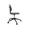 Safco Task Chair, Blk, Blk, Polyurethane, Swivel 7825BL - alternate 4