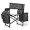 Picnic Time Family Of Brands NCAA Boise State Broncos Fusion Camping Chair with Side Table and Soft Cooler 807-00-679-704-0 - alternate 1