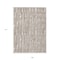 Homeroots 9' X 12' Brown And Ivory Abstract Washable Indoor Outdoor Area Rug 588502 - alternate 8
