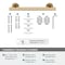 Amerock Arrondi Champagne Bronze Contemporary 9 in 229 mm Towel Bar BH26546CZ - alternate 5