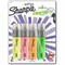 Sharpie Clear View Highlighter Pack, Chisel Marker Point, Assorted Ink, 4PK 2128216 - alternate 2