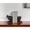 Homeroots Set of Two 7" Black Fabric Bull Decorative Bookends, 2PK 392140 - alternate 10