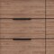 Homeroots 42" Brown and Black Four Drawer Dresser 403752 - alternate 5