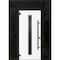 Vdomdoors Front Exterior Prehung Steel Door Ronex1055 Teak 2 Sidelight and Transom Window Sidelite Entry RONEX1055EXD-OAK-W16+36+16 x H80+16-RH-I - alternate 1
