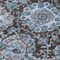 Homeroots 5' X 8' Chocolate And Aqua Damask Washable Indoor Outdoor Area Rug 603732 - alternate 8