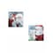 Homeroots Set Of Two Santas Blessings 5 White Framed Print Wall Art, 2PK 408165 - alternate 1