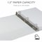 Samsill Binder, Biodegrade, D-Ring, 1.5", White 16957 - alternate 10