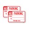 Signmission No Parking From - to with Blank Space, 12'' X 18'' 2 Signs, Heavy Gauge Aluminum, 2PK A-1218-2PACK-22890 - alternate 1