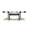 Homeroots 83" Natural and Black Music Recording Studio Desk 491454 - alternate 5