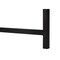 Homeroots 58" Gray and Black Faux Stone Wood And Metal Corner Computer Desk 489985 - alternate 8