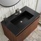 James Martin Vanities 31.5'' Single Vanity, Mid-Century Walnut w/ Charcoal Black Composite Stone Top 805-V31.5-WLT-CH - alternate 9