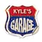 Signmission Kyle's Garage, 4 inch X 4 inch, Vinyl Decal, 2PK SHI-D-2PACK-4-383-KYLE - alternate 1