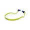 Sellstrom Reusable Non-Allergenic polymer Ear Plugs, Bell Shape, 25 dB, High Visibility Green S23430 - alternate 1