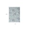 Homeroots 6' X 9' Sky Blue And Blue Palm Leaf Indoor Outdoor Area Rug 550192 - alternate 9