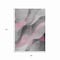 Homeroots 8' X 10' Pink Gray And Silver Abstract Washable Indoor Outdoor Area Rug 616763 - alternate 8