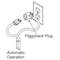 Sump Alarm Piggyback Power Cord, 6 Ft., Control of Pumps or Motors, 10 Amp Load at 120 Volts PC-PB-6-18-2 - alternate 4