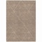 Homeroots 5' X 8' Brown And Ivory Geometric Washable Indoor Outdoor Area Rug 612119 - alternate 7