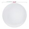 Smarty Had A Party 10.25" White with Silver Rim Organic Round Disposable Plastic Dinner Plates (120 Plates), 120PK 930WHS-CASE - alternate 8